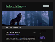Tablet Screenshot of blackmoonit.com
